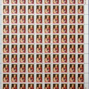 Scott# 1321 "MADONNA & CHILD, by HANS MEMLING" MNH FULL SHEET(50)