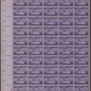 Scott# 1076 "FIPEX NY STAMP EXPO" MNH FULL SHEET (50)