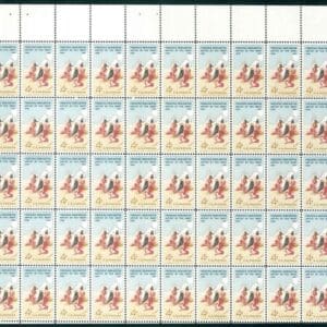 Scott# 1187 "FREDRIC REMINGTON - ARTIST" MNH FULL SHEET (50)