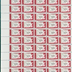 Scott# 1230 "CAROLINA CHARTER" MNH FULL SHEET (50)