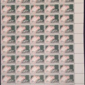 Scott# 1232 "WEST VIRGINIA - 100 YEARS" MNH FULL SHEET (50)