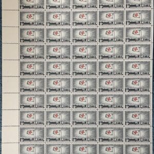 Scott# 1239 "INT'L RED CROSS CENTENNIAL" MNH FULL SHEET (50)