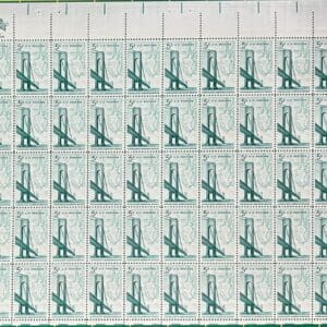 Scott# 1258 "VERRAZANO BRIDGE" MNH FULL SHEET (50)