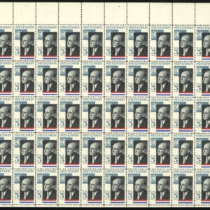 Scott# 1275 "ADLAI E STEVENSON - POLITICIAN" MNH FULL SHEET (50)