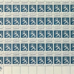 Scott# 1334 "FINNISH INDEPENDENCE" MNH FULL SHEET (50)