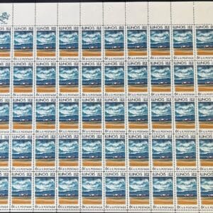Scott# 1339 "ILLINOIS STATEHOOD" MNH FULL SHEET (50) PRISTINE OG