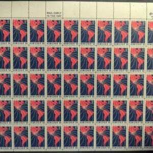 Scott# 1340 "HEMIS FAIR" MNH FULL SHEET (50) NICELY CENTERED