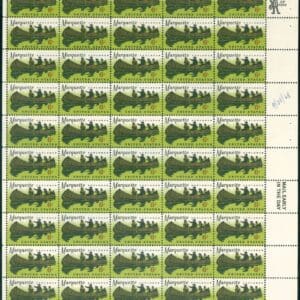 Scott# 1356 "MISSISSIPPI EXPLORATION" MNH FULL SHEET (50)