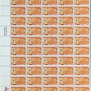 Scott# 1357 "DANIEL BOONE" MNH FULL SHEET (50) NICELY CENTERED