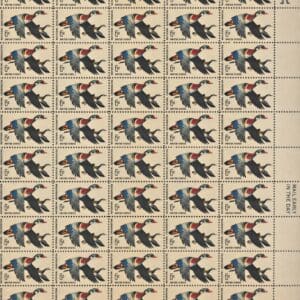 Scott# 1362 "WATERFOWL CONSERVATION" MNH FULL SHEET (50)