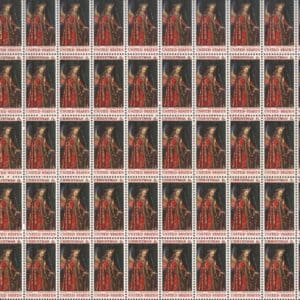 Scott# 1363 "CHRISTMAS - JAN VAN EYCK" MNH FULL SHEET (50)