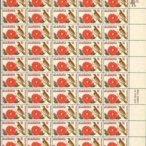 Scott# 1375 "ALABAMA STATEHOOD" MNH FULL SHEET (50)