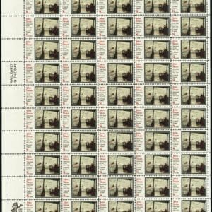 Scott# 1433 "JOHN SLOAN - AMERICAN ARTIST" MNH FULL SHEET (50)
