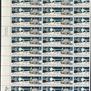 Scott# 1434-35 "SPACE ACHIEVEMENTS" MNH FULL SHEET (50)