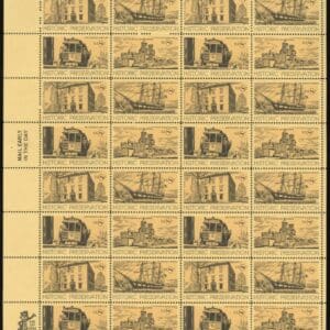 Scott# 1440-43 "HISTORIC PRESERVATION" MNH FULL SHEET (32)