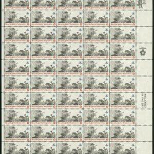 Scott# 1477 "POSTING a BROADSIDE" MNH FULL SHEET (50)