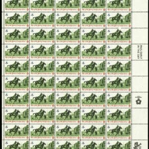 Scott# 1478 "POST RIDER" MNH FULL SHEET (50) NICELY CENTERED