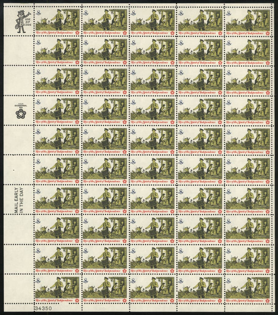 Scott# 1479 "DRUMMER" MNH FULL SHEET (50) NICELY CENTERED