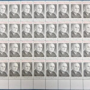 Scott# 1499 "HARRY S TRUMAN-33rd PRESIDENT" MNH FULL SHEET (32)
