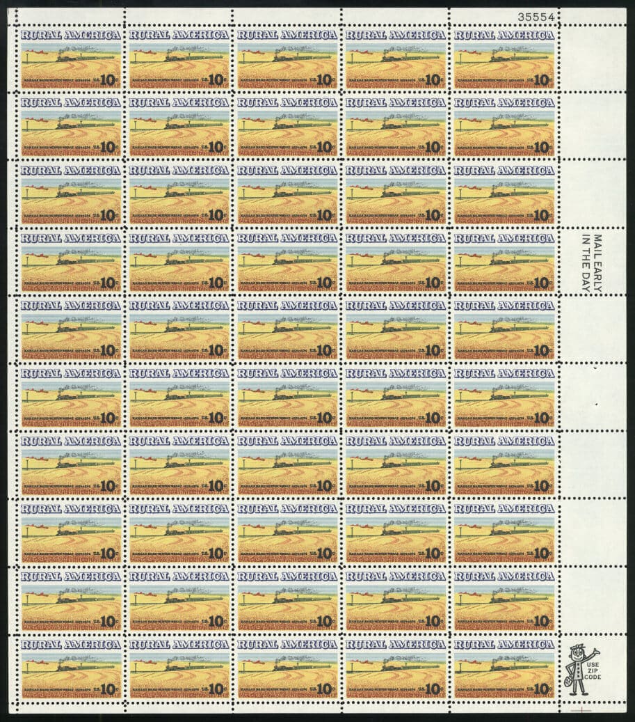 Scott# 1506 "RURAL AMERICA" MNH FULL SHEET (50)