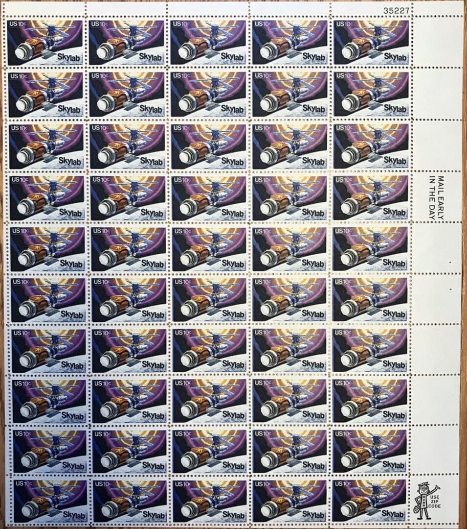 Scott# 1529 "SKYLAB" MNH FULL SHEET (50) NICELY CENTERED