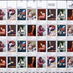 Scott# 1530-37 "UNIVERSAL POSTAL UNION" SE-TENANT FULL SHEET (32)