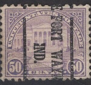 Scott# 701 "ARLINGTON AMPHITHEATER" USED, FORT WAYNE INDIANA PC