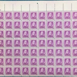 Scott# 988 "SAMUEL GOMPERS - LABOR LEADER" MNH FULL SHEET (70)
