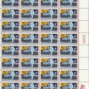 Scott# C76 "MOON LANDING" MNH FULL SHEET (32) NICELY CENTERED