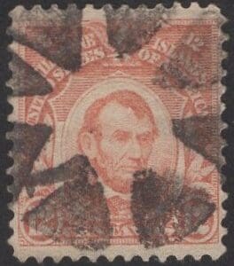 PHILIPPINES Scott# 255 "LINCOLN" BEAUTIFUL FANCY CANCEL