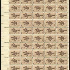 Scott# 1154 "PONY EXPRESS" MNH FULL SHEET (50)