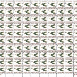 Scott# 1276 "CHRISTMAS ANGEL & TRUMPET MNH FULL SHEET (100)