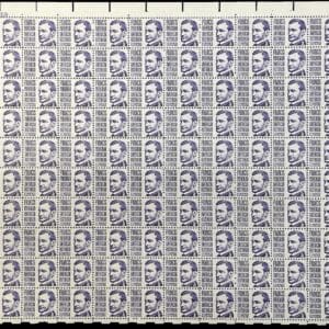 Scott# 1281 "FRANCIS PARKMAN - HISTORIAN" MNH FULL SHEET (100)