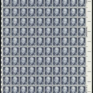 Scott# 1393 "DWIGHT D EISENHOWER" MNH FULL SHEET (100)