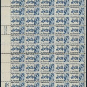 Scott# 1406 "WOMEN'S SUFFRAGE" MNH FULL SHEET (50)