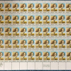 Scott# 1423 "AMERICAN WOOL" MNH FULL SHEET (50) NICELY CENTERED
