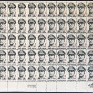 Scott# 1424 "DOUGLAS MacARTHUR-GENERAL" MNH FULL SHEET (50)
