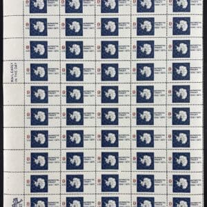 Scott# 1431 "MAP OF ANTARCTICA" MNH FULL SHEET (50)