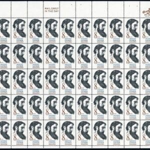 Scott# 1446 "SIDNEY LANIER-POET" MNH FULL SHEET (50)