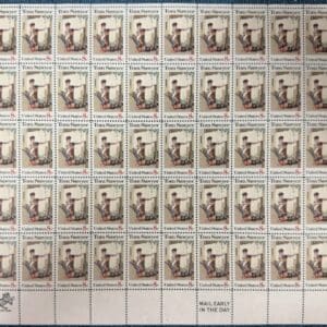 Scott# 1470 "TOM SAWYER" MNH FULL SHEET (50) NICELY CENTERED