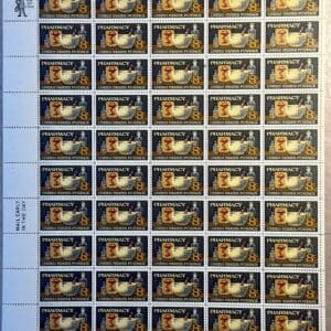 Scott# 1473 "PHARMACY-MORTAR & PESTLE" MNH FULL SHEET (50)