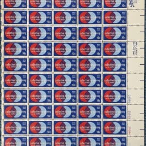 Scott# 1558 "COLLECTIVE BARGAINING" MNH FULL SHEET (50)