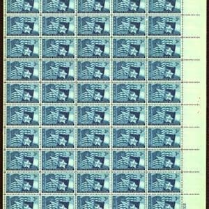 Scott# 938 "TEXAS STATEHOOD" MNH FULL SHEET (50) NICELY CENTERED