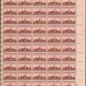 Scott# 943 "SMITHSONIAN CENTENNIAL" MNH FULL SHEET (50)