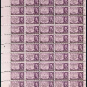 Scott# 946 "J PULITZER - JOURNALIST" MNH FULL SHEET (50)