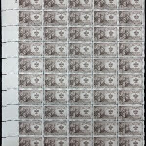 Scott# 995 "BOY SCOUTS" MNH FULL SHEET (50) NICELY CENTERED